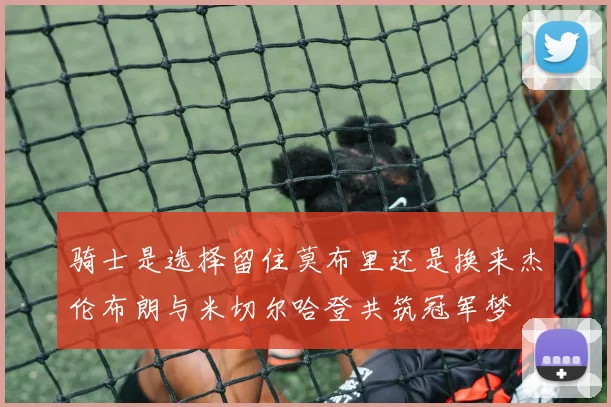 骑士是选择留住莫布里还是换来杰伦布朗与米切尔哈登共筑冠军梦